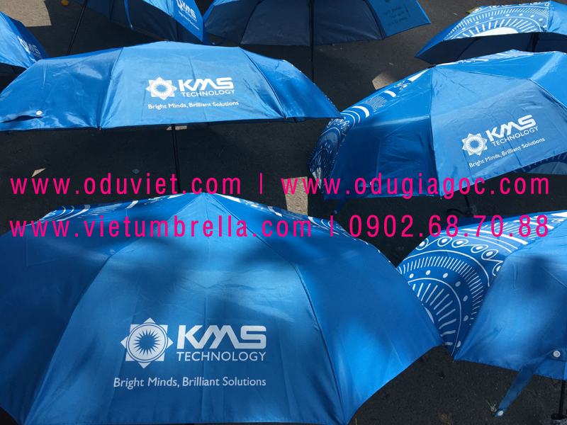 xưởng sản xuất ô dù cầm tay in logo quảng cáo